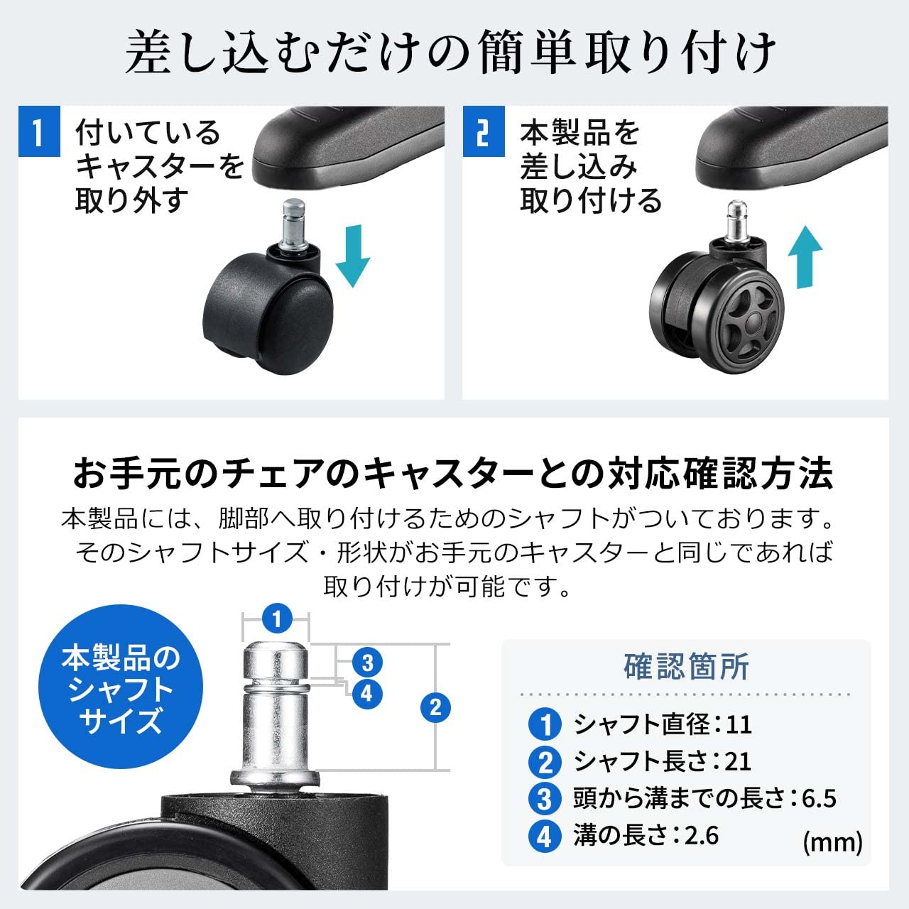 キャスター変更 楽天市場】【クーポンで10％OFF！1/30(金) 23:59まで】交換用